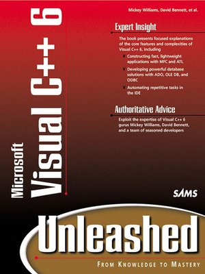 cover image of Visual C++ 6 Unleashed